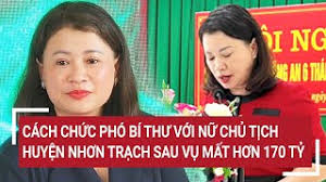 Cách chức Chủ tịch UBND huyện Nhơn Trạch sau vụ mất 170 tỷ đồng