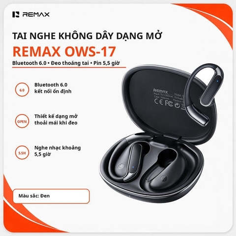 Tai Nghe Bluetooth Remax OWS-17