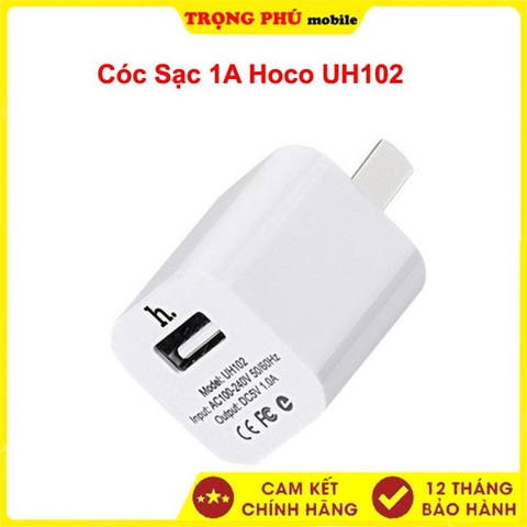Cốc sạc usb Hoco UH102 1A