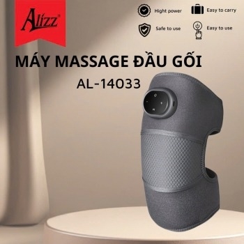 Máy Massage Đầu Gối ALIZZ AL-14033 Chườm Nóng Giảm Đau Nhức Đầu Gối, Vai, Khuỷu Tay - 1 Cái