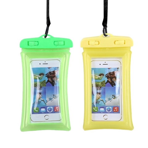Túi đựng điện thoại chụp hình dưới nước có phao