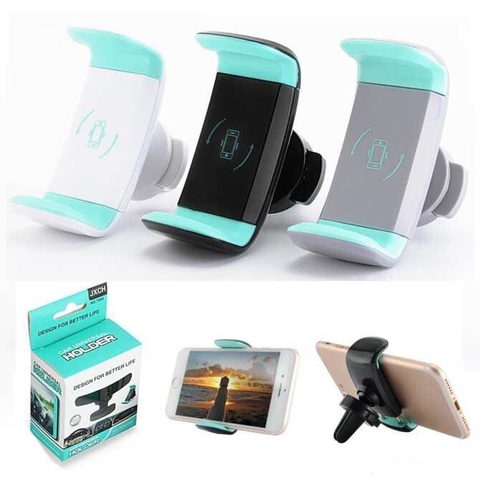 Kệ ô tô đỡ điện thoại lm 706 2in1-tap lô và lỗ gió