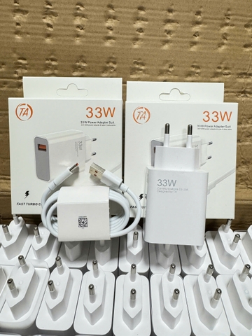 Bộ sạc USB-TypeC 33w TA-07 cho các dòng Xiaomi