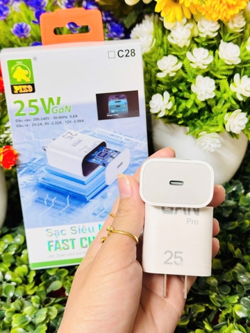 Cốc sạc TypeC 12 pro max 25w Piko C28 170k TypeC