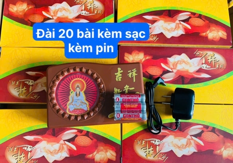 Loa niệm phật, đài nghe pháp kèm 20 bài kinh