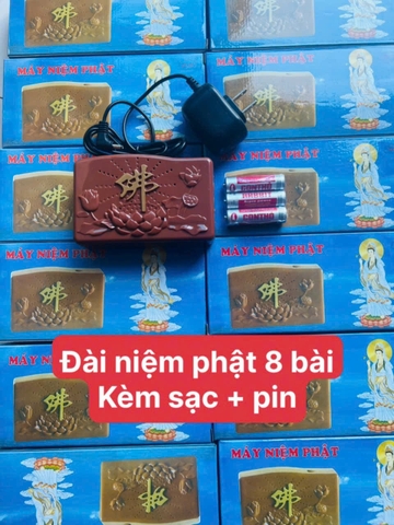 Loa niệm phật, đài nghe pháp kèm 8 bài kinh