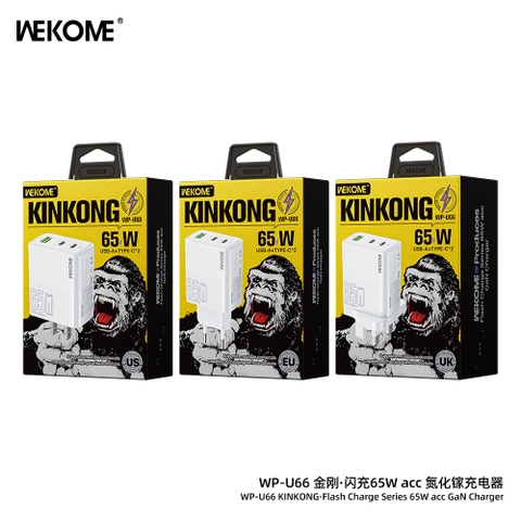 Cốc sạc typeC Wekome WP-U66 65w