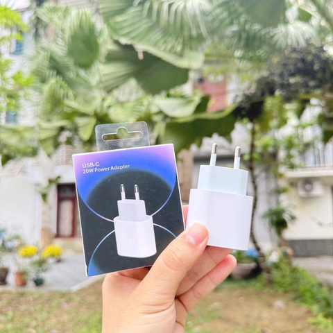 Cốc sạc TypeC ip 14 20w hộp tím