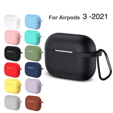 Ốp, Bao đựng Airpod 3 silicon màu