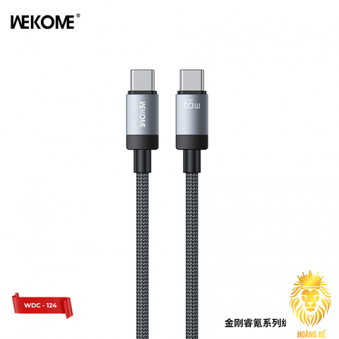Cáp sạc TypeC-TypeC Wekome WDC 124