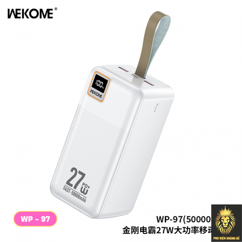 Sạc dự phòng Wekome WP-97 50000mah