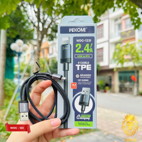 Cáp sạc Usb-Lighting WK WDC 123