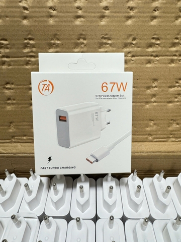 Bộ sạc USB-TypeC 67w TA-08 cho các dòng Xiaomi