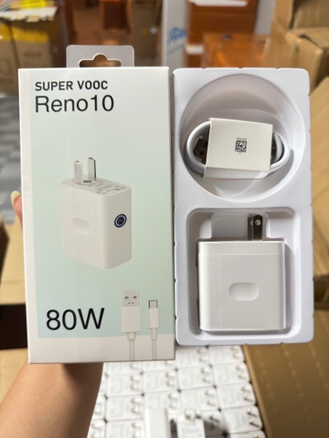 Bộ sạc Usb-TypeC Suppervooc TA-80w cho Oppo