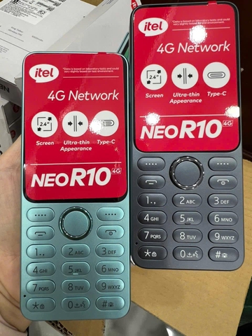 Điện thoại itel 9211 (Neo R10) 4G - Sóng 4G chuẩn