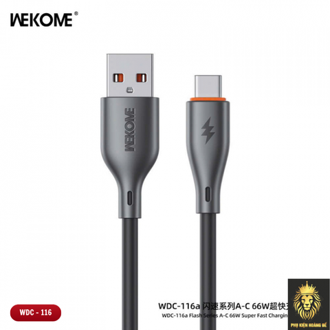 Cáp sạc Usb-Typec Wekome WDC 116