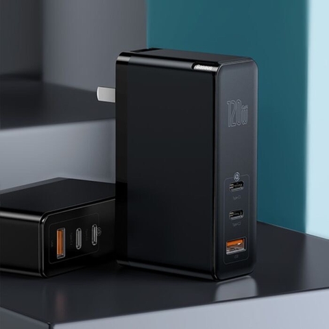 Bộ sạc TypeC-Lighting Baseus Granpro 120w