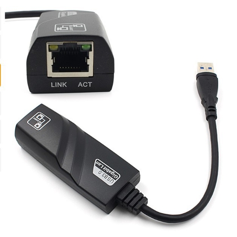 Cáp chuyển USB ra Mạng Lan Rj45 xịn chuẩn 5 chân (10/100/1000Mbps)