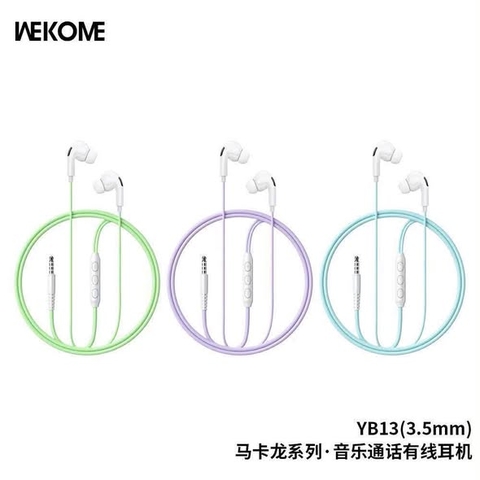 Tai nghe dây đầu tròn Wekome YB13 3.5