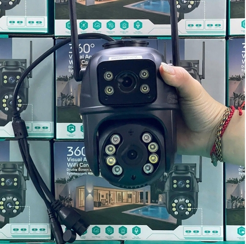 Camera Wifi Yoosee P24 2 mắt ngoài trời