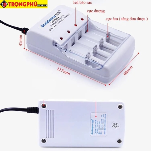 Cục sạc pin tiểu AA (2A)/ AAA (3A) BlL-05, JB-268, DP-B02