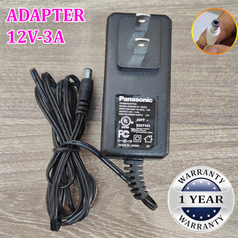 Sạc Nguồn Camera 12V-3A Panaonic Chui Lớn///DL