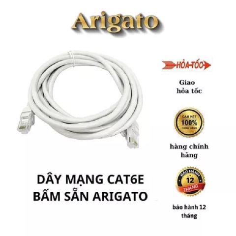 Dây Cáp mạng 2 đầu Cat 6E Agrigato