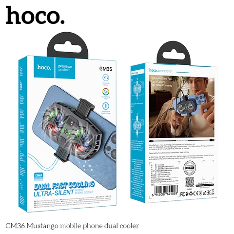 Quạt tản nhiệt điện thoại hoco GM36