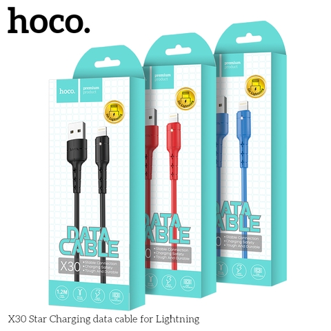 Cáp sạc Usb-Lighting nhanh HOCO X30