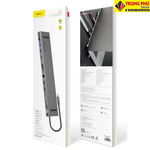 Bộ Chuyển đổi TypeC Hub Baseus 11 in 1