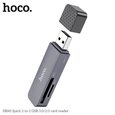 Đầu đọc thẻ nhớ Hoco HB45 1 đầu Usb 2.0