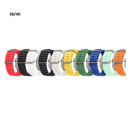 Dây đeo cho đồng hồ apple watch răng cưa size 38/40mm