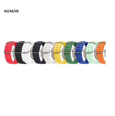 Dây đeo cho đồng hồ apple watch Răng cưa 42/44/45/49mm