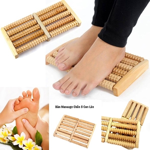 Dụng Cụ Massage Chân 5-8 Thanh Gỗ