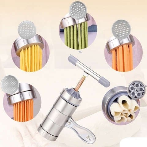 Dụng cụ làm bún mì tươi 5 đầu inox