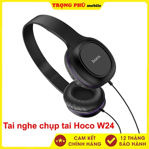 Tai nghe chụp tai Hoco W24