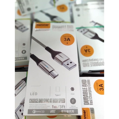 Cáp sạc Usb-Lighting Hammer C12/C11