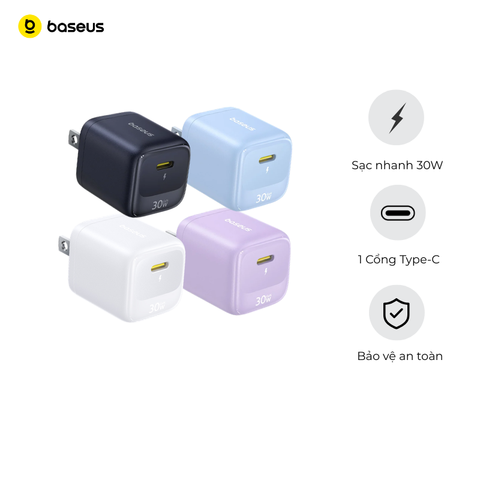 Cốc sạc TypeC baseus EnerFill FN22 30w