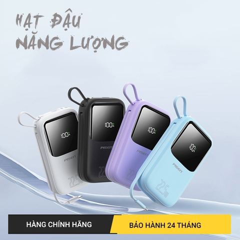 Sạc dự phòng Pisen TP-D088 PISEN POWERLink 22.5W 20000 (2dây C+L)