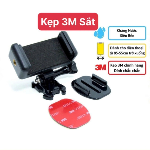 Kệ Xe máy đỡ điện thoại dán đồng hồ xoay được xịn