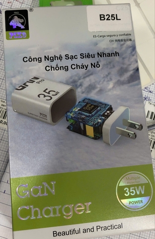 Bộ sạc TypeC-Lighting iphone Piko B25L 35w