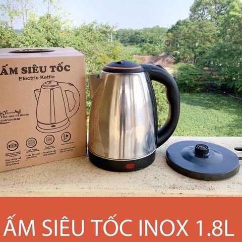 Ấm Siêu Tốc Inox 1L8. DP