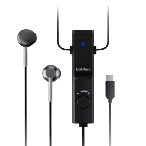Micro thu âm Gocheck LivePro Sku G1 có dây, 2 đầu typeC + lighting