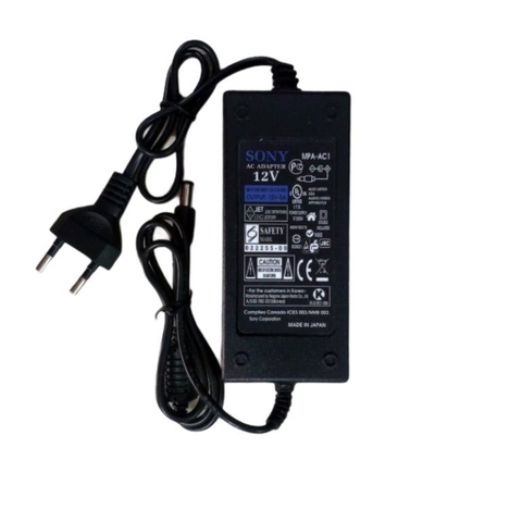 Sạc Nguồn Adapter Sony 12V-5A Sạc Cho Máy Bơm, Đầu Ghi, Máy Massage