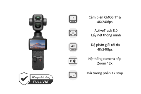 Camera hành động DJI OSMO Pocket 4P Standard Combo