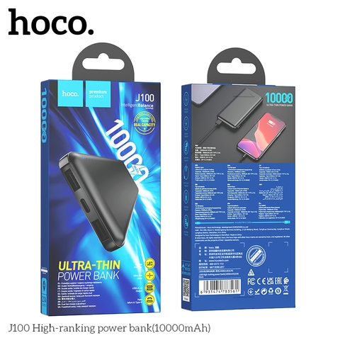 Sạc dự phòng Hoco J100 10.000mah