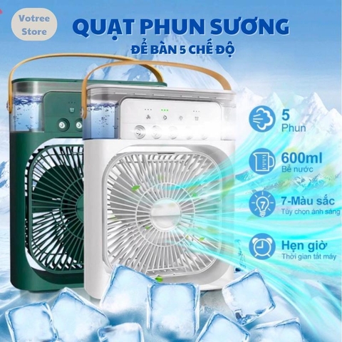 Quạt phun sương hơi nước 5 lổ