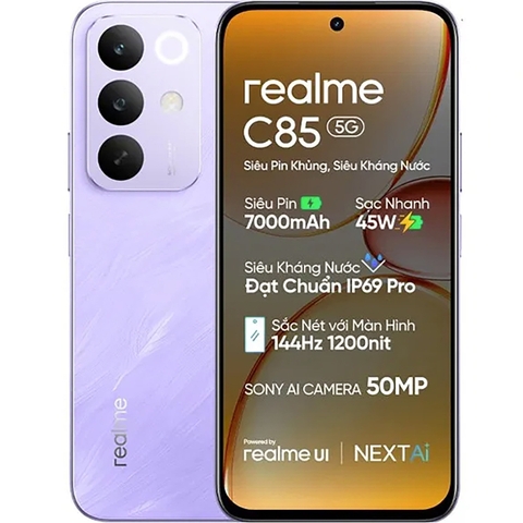 Realme C85 mới chính hãng