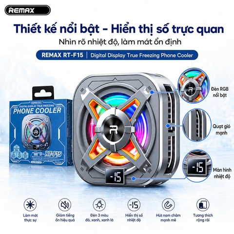 Đế tản nhiệt điện thoại Remax RT-F15