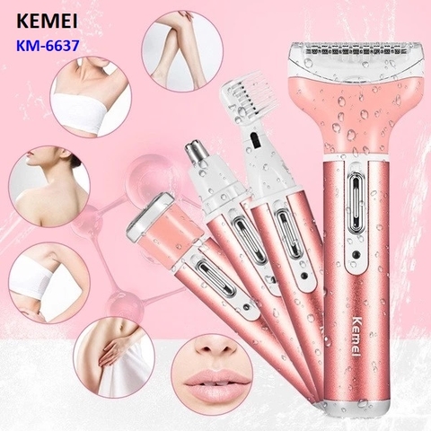 Máy cạo lông KEMEI KM-6637 4IN1